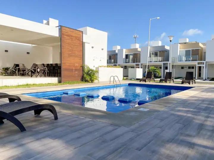 Вилла Elegante Y Preciosa Casa Con Excelente Ubicacion Канкун Экстерьер фото